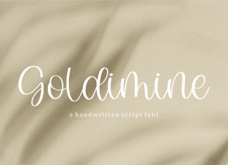 Goldimine Script Font