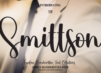 Smittson Script Font