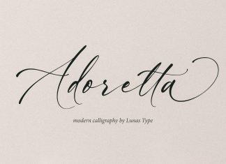 Adoretta Handwritten Font