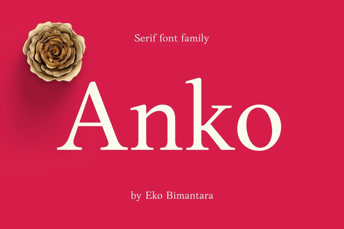 Anko Serif Font