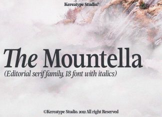 Mountella Serif Font