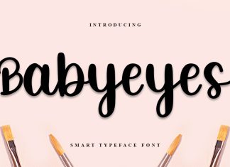 Babyeyes Script Font