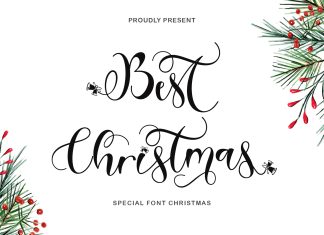 Best Christmas Calligraphy Font