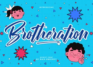 Brotheration Script Font