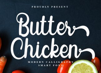 Butter Chicken Script Font
