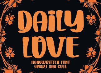 Daily Love Display Font
