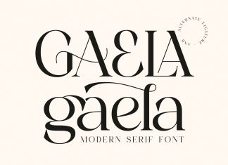 GAELA Serif Font