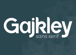 Gajkley Sans Serif Font