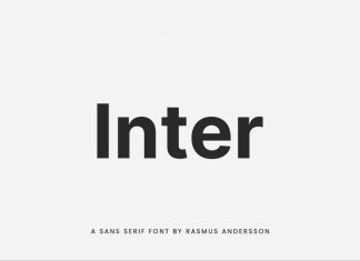 Inter Sans Serif Font
