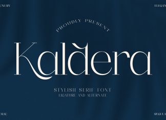 Kaldera Serif Font