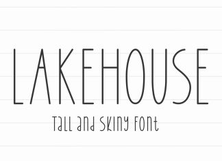 Lakehouse Display Font