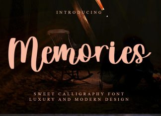 Memories Script Font