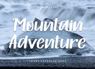 Mountain Adventure Display Font