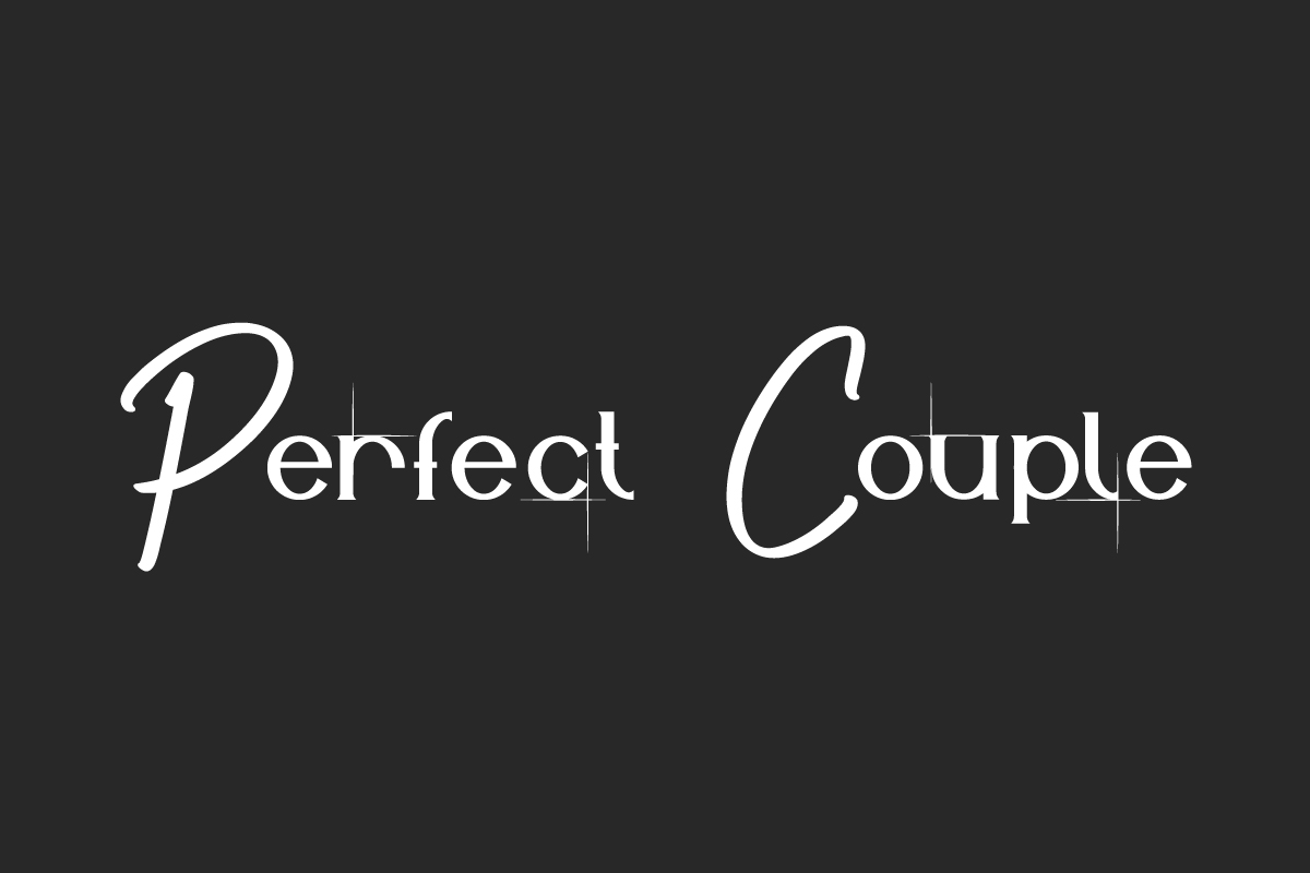 Perfect Couple Display Font