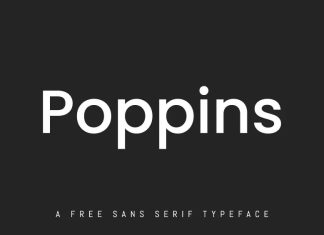 Poppins Sans Serif Font