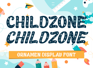 Childzone Display Font