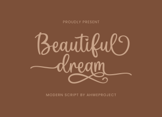 Beautiful Dream Script Font