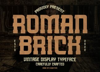 ROMAN BRICK Slab Serif Font
