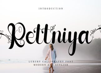 Rettniya Script Font