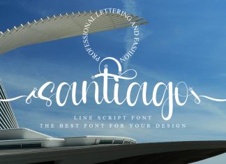 Santiago Script Font