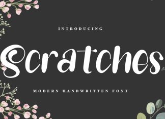 Scratches Script Typeface