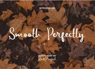 Smooth Perfectly Script Font