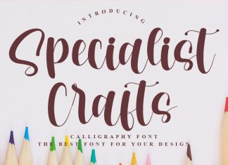 Specialist Crafts Script Font