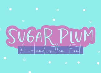 Sugar Plum Handwritten Font