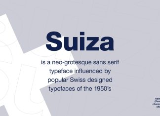 Suiza Sans Serif Font