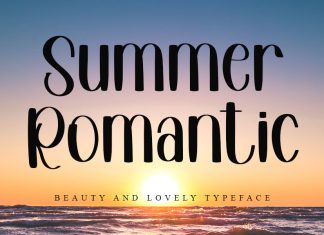 Summer Romantic Script Font