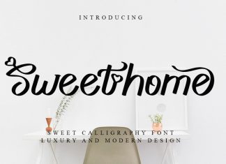 Sweethome Script Font