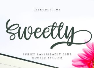 Sweetly Script Font