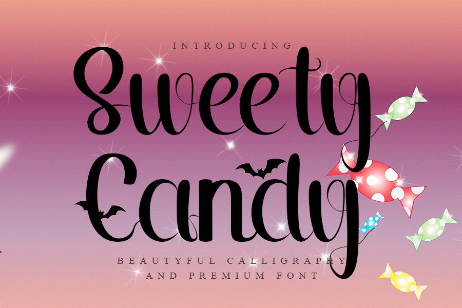 Sweety Candy Font - Befonts