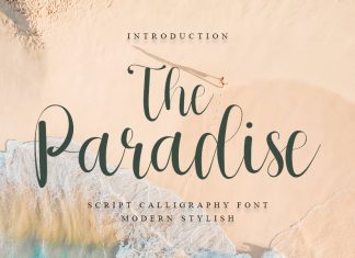 The Paradise Script Font