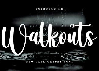 Walkouts Script Font