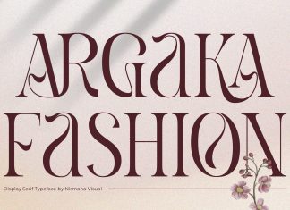 Argaka Fashion Serif Font