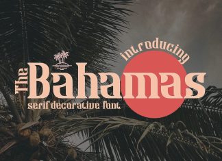 Bahamas Display Font