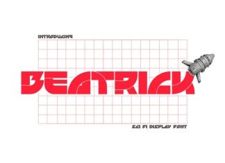 Beatrick Display Font