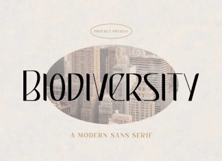 Biodiversity Sans Serif Font