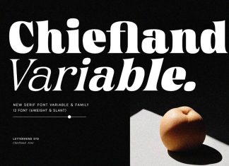 Chiefland Serif Font