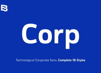 Corp Sans Serif Font