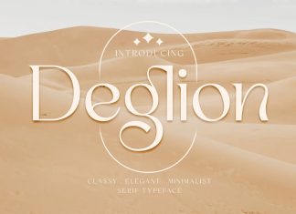 Deglion Serif Font