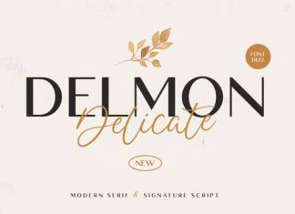 Delmon Delicate Font