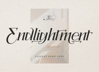 Endlightment Serif Font