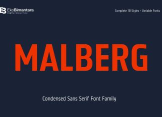 Malberg Sans Serif Font