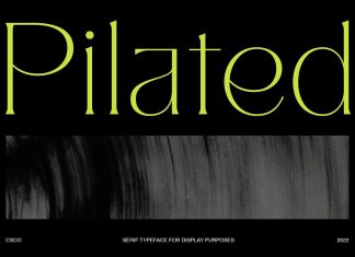 Pilated Serif Font