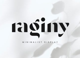 Raginy Display Typeface