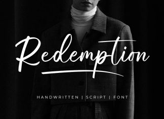 Redemption Handwritten Font