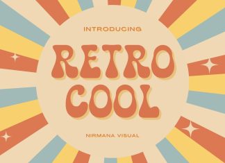 Retro Cool Display Font