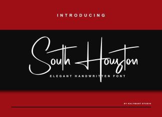 South Houston Script Font